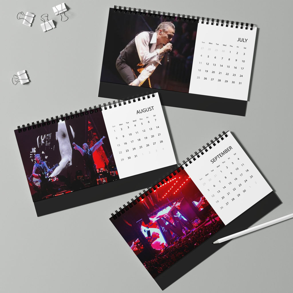 Depeche Mode Desktop Calendar (2027 grid)