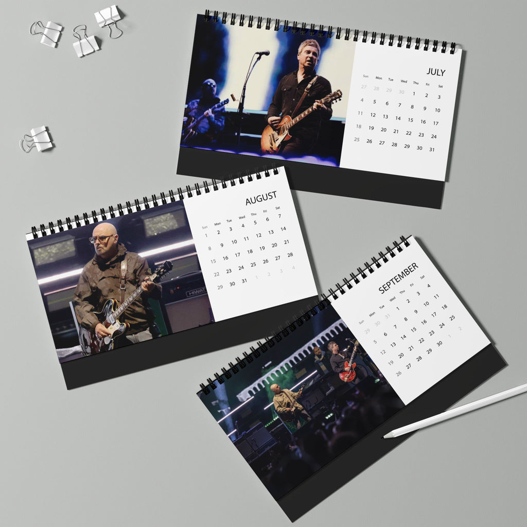Oasis Calendar 2027 Desk Grid Planner