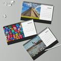 Mexico 2027 Desktop Calendar — Scenic Travel Photo Desk Calendar (Grid Dates)