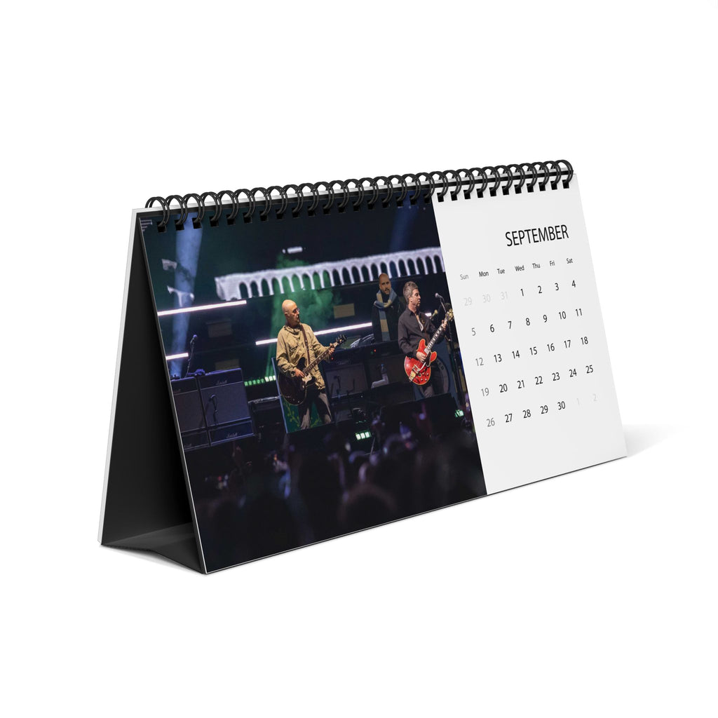 Oasis Calendar 2027 Desk Grid Planner