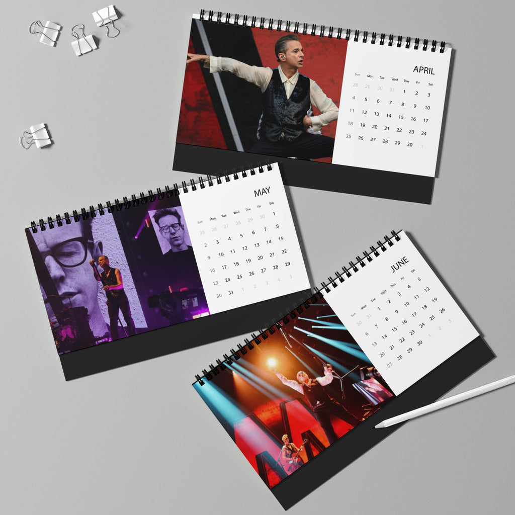 Depeche Mode Desktop Calendar (2027 grid)