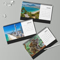 Australia Desktop Calendar 2027 — Scenic Australia Grid-Style Desk Calendar