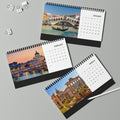 Italy Scenic Desktop Calendar (2027 Grid)