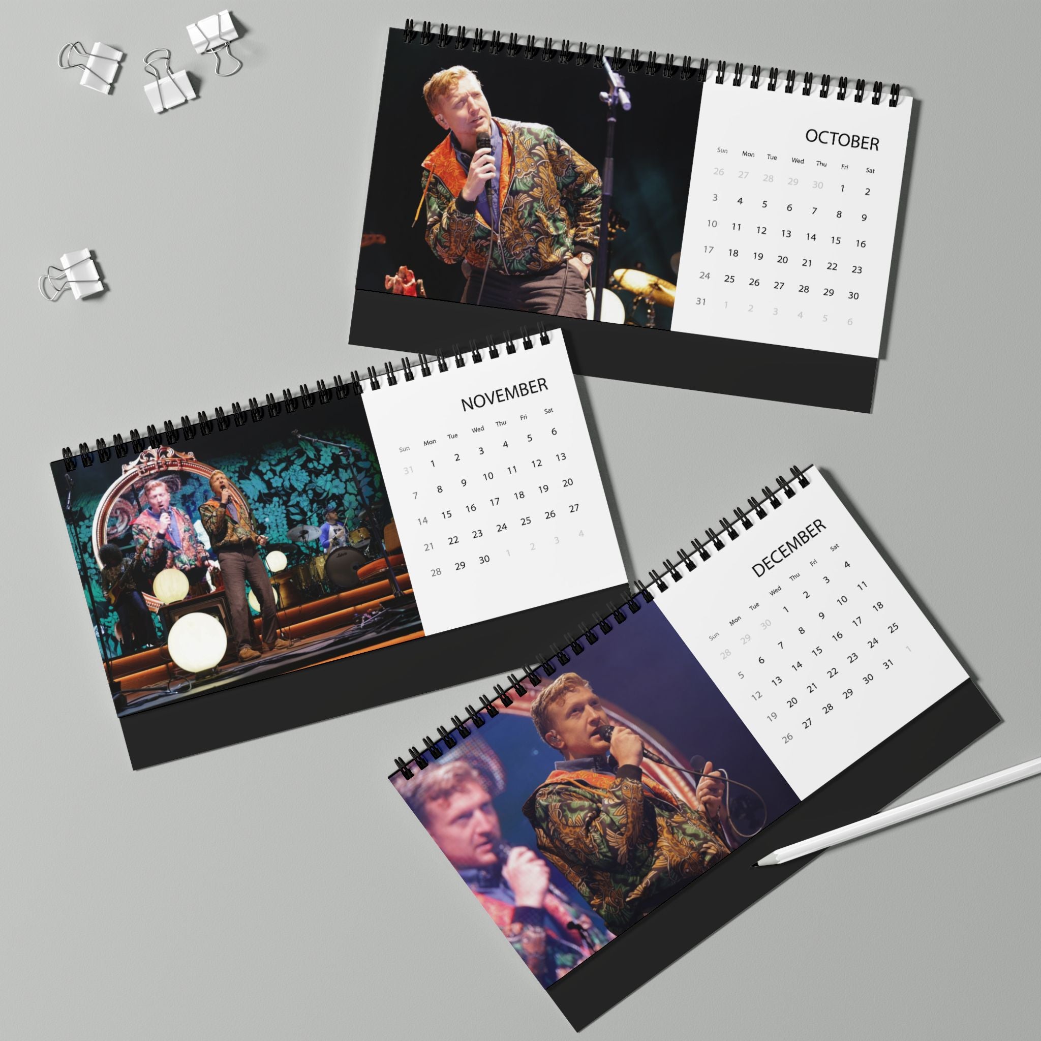 Tyler Childers Grid Layout Calendar 2027