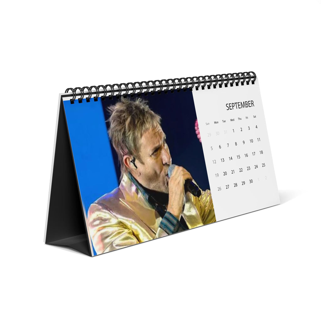 Duran Duran Desktop Calendar (2027 grid)