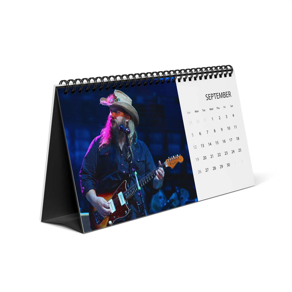 Chris Stapleton Desktop Calendar (2027 grid)