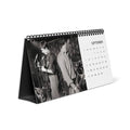 Joy Division 2027 Desktop Calendar - Grid Layout, Band Photo Monthly Planner