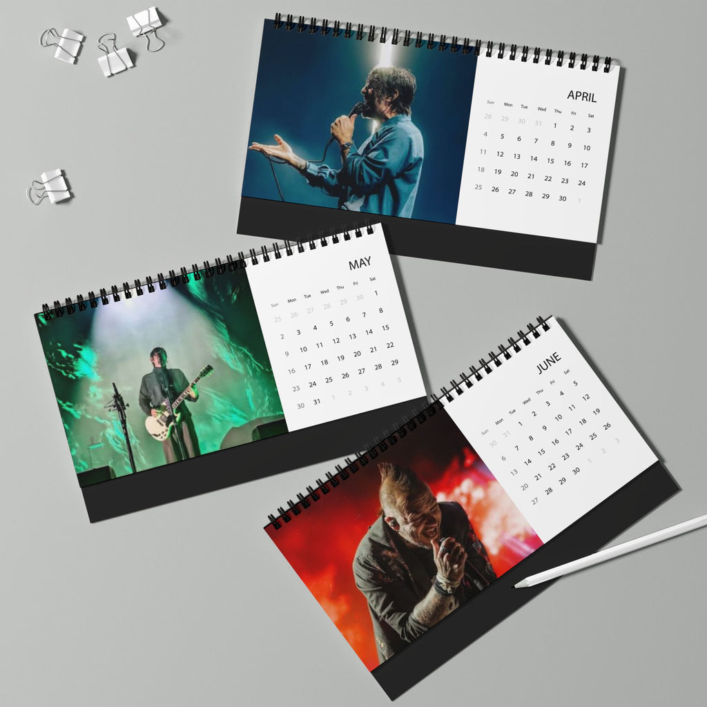 Deftones Desktop Calendar (2027 grid)
