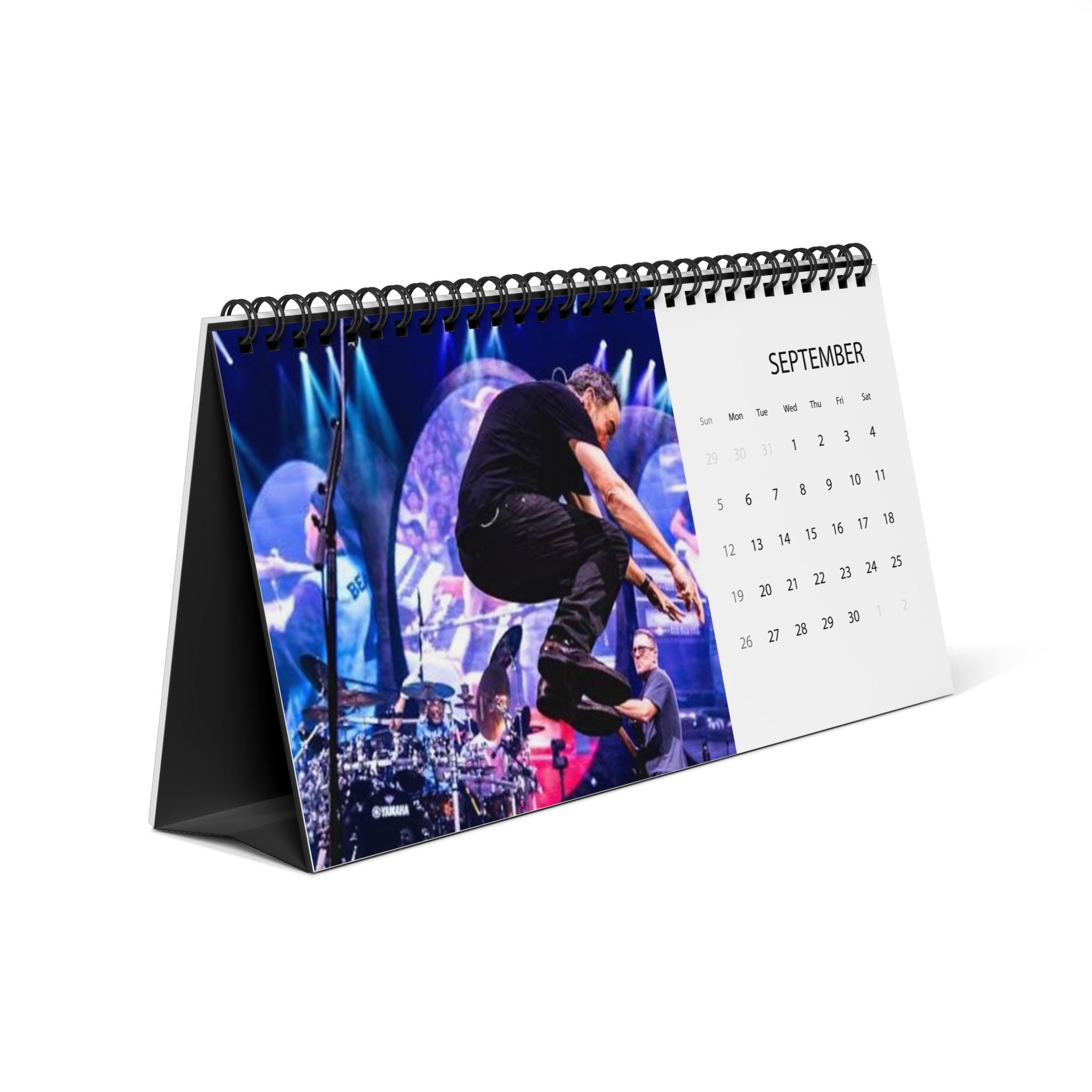 Dave Matthews Desktop Calendar (2027 grid)