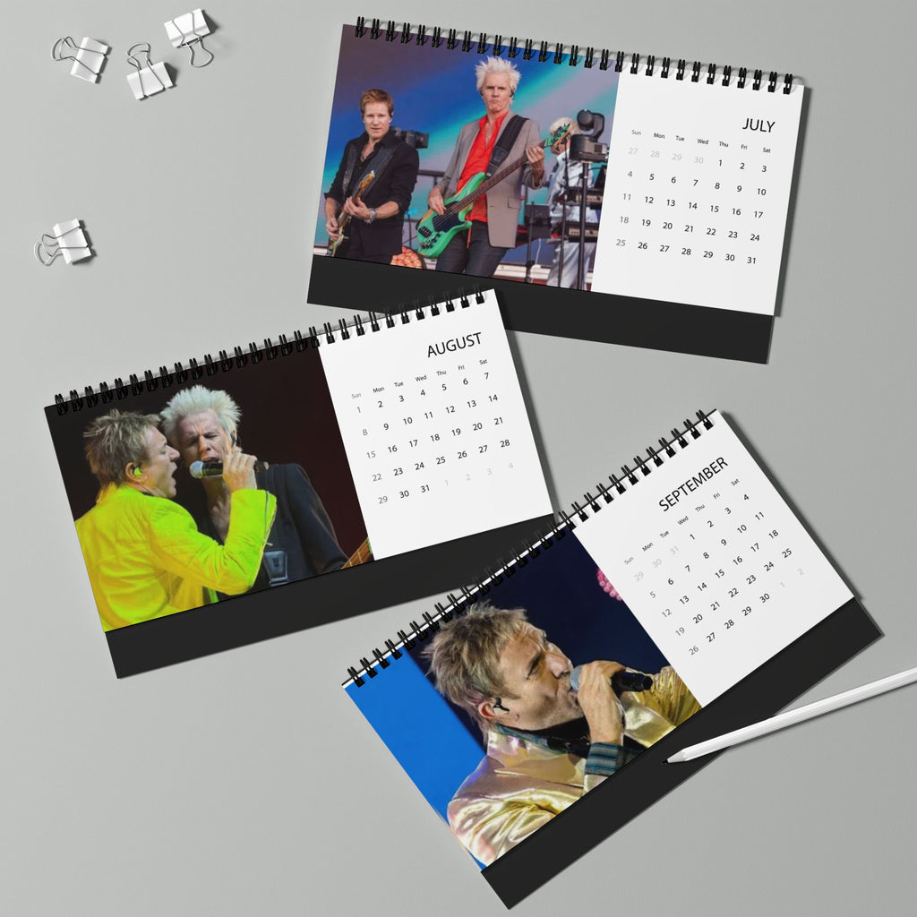 Duran Duran Desktop Calendar (2027 grid)
