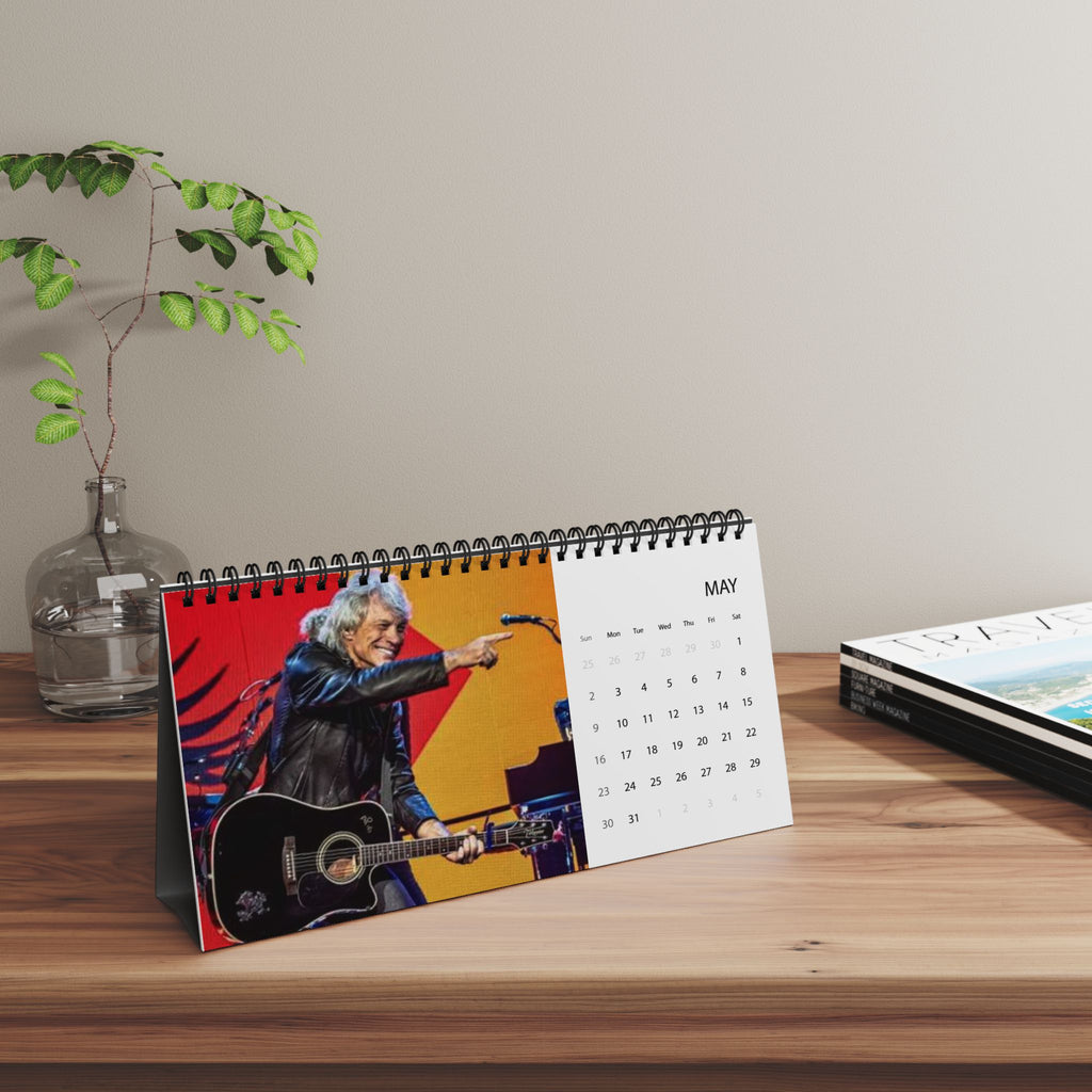 Bon Jovi Desktop Calendar (2027 grid)