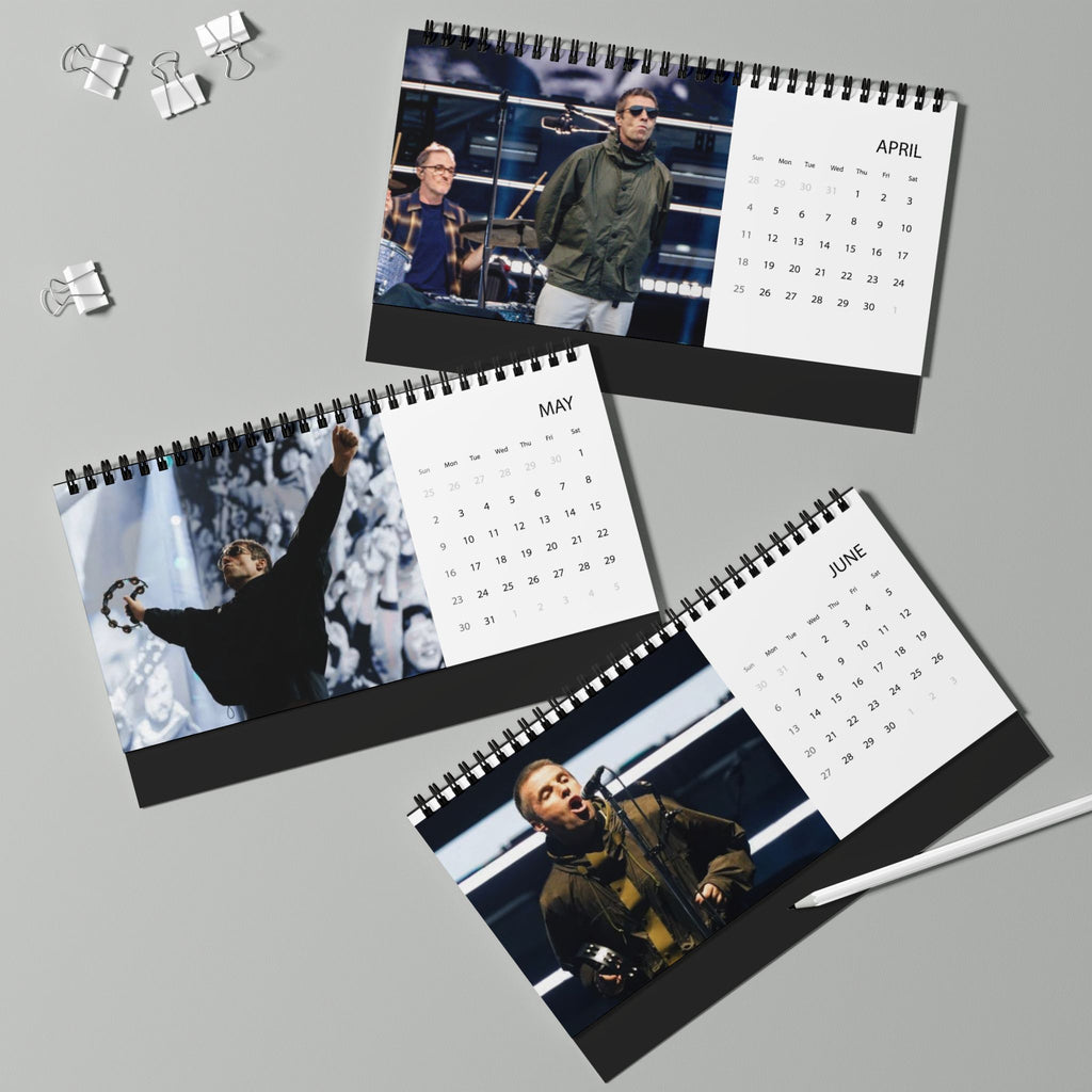 Oasis Calendar 2027 Desk Grid Planner