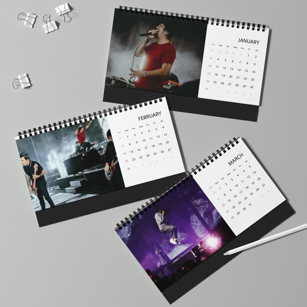 Deftones Desktop Calendar (2027 grid)