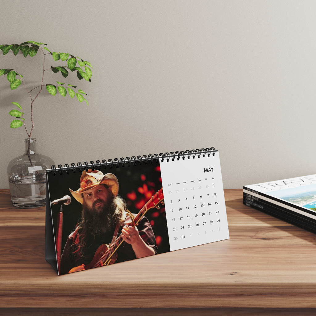 Chris Stapleton Desktop Calendar (2027 grid)