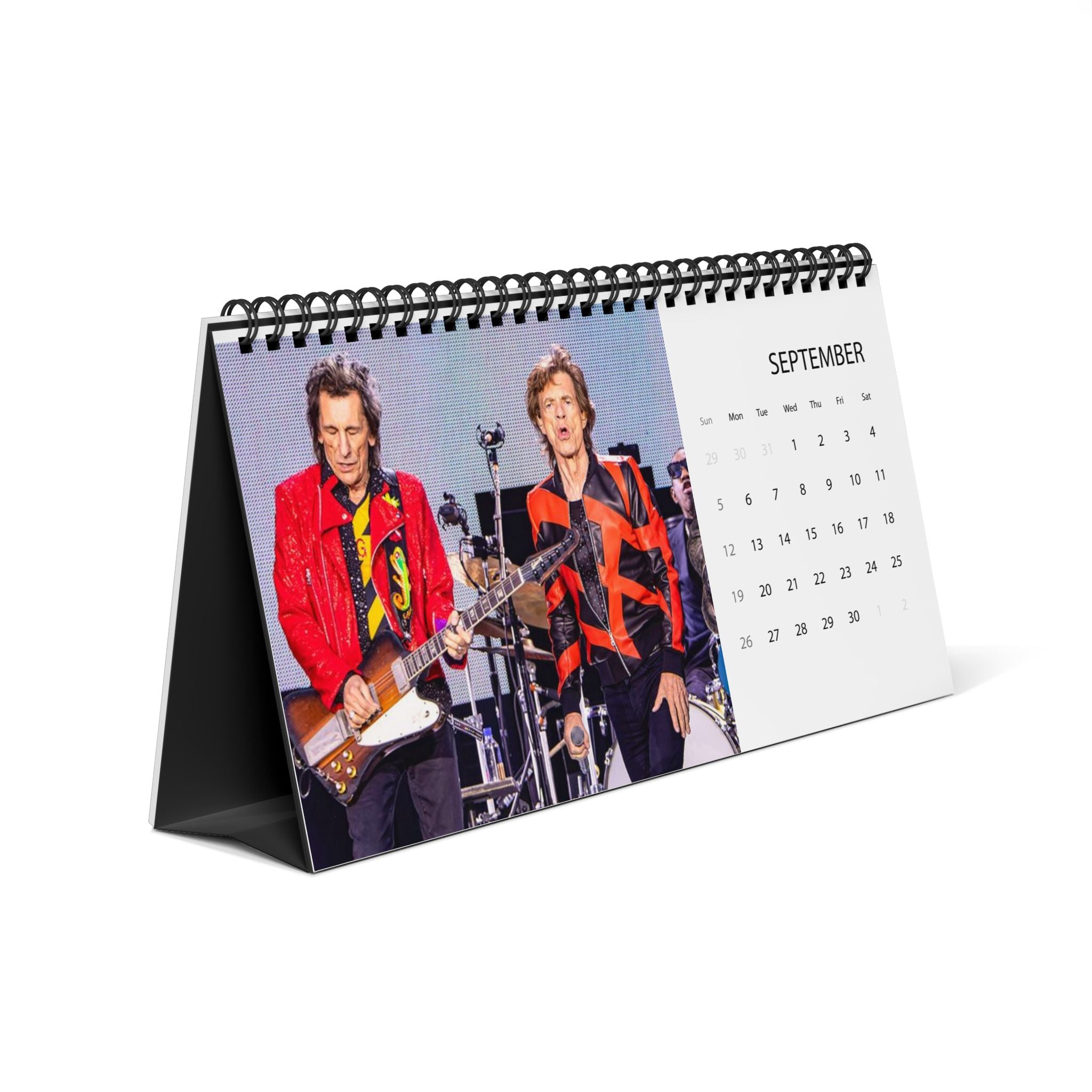 Rolling Stones Desktop Calendar 2027