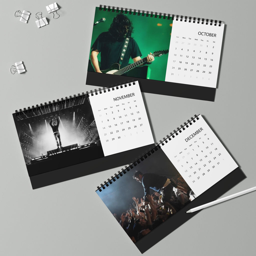 Deftones Desktop Calendar (2027 grid)