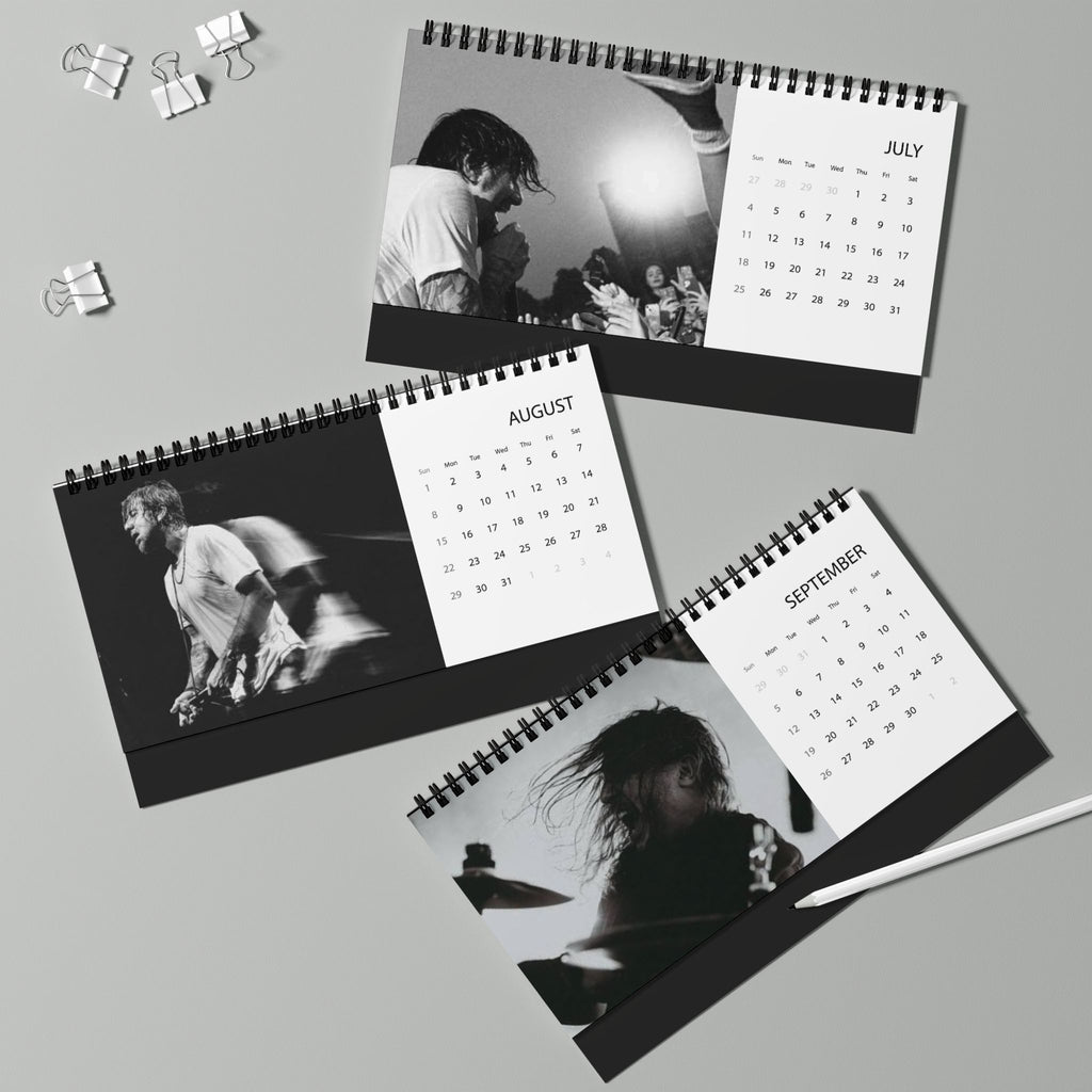 Deftones Desktop Calendar (2027 grid)
