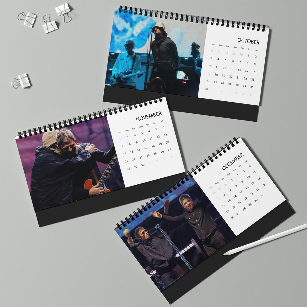 Oasis Calendar 2027 Desk Grid Planner