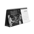 The Clash 2027 Desktop Calendar — Vintage Punk Band Grid Calendar