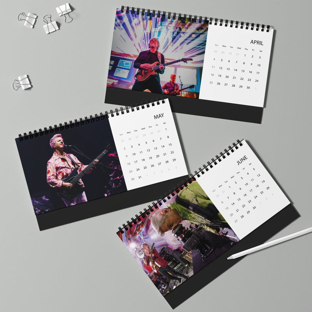 Phish Desktop Calendar 2027 – Grid-Style Monthly Desk Planner