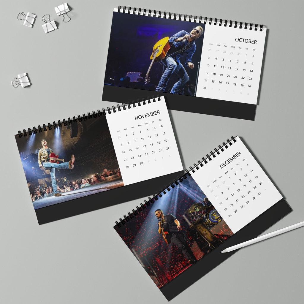 Eric Church Desktop Calendar (2027 grid)