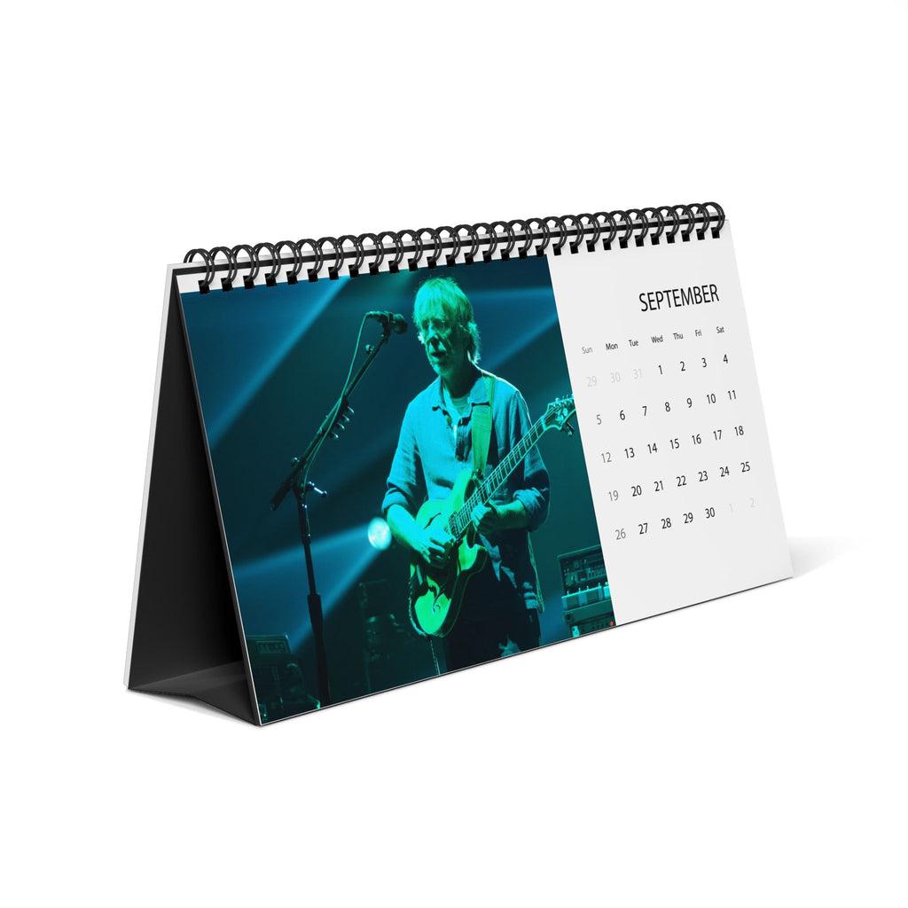 Phish Desktop Calendar 2027 – Grid-Style Monthly Desk Planner